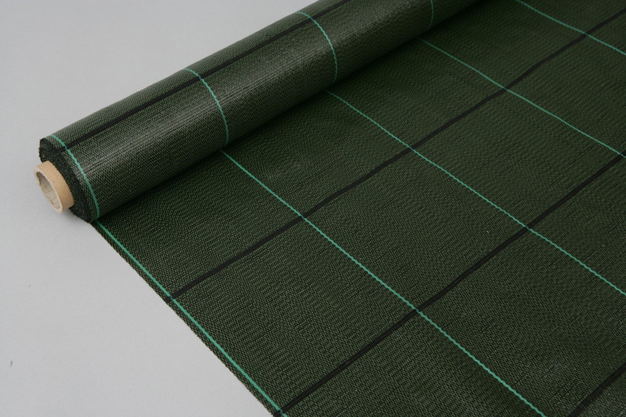 MALLA ANTIHIERBA 100gr/m2 VERDE 2X10m